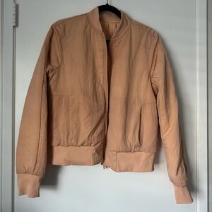 Peach Bomber Jacket Women’s (Lululemon)